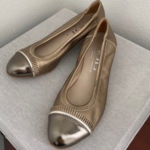 AGL | Ballet Flat With Kitten Heel